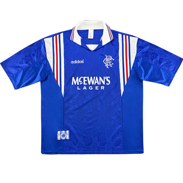 Tailandia Camiseta Rangers 1st Retro 1996 1997 Azul